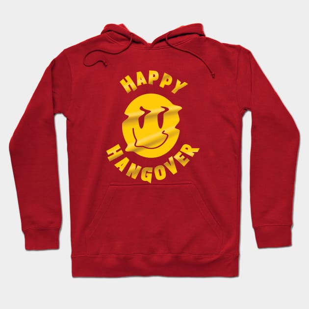 Drinking Party Design-Happy Hangover Hoodie by POD Anytime